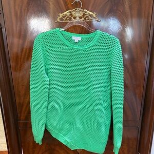 Current Air Vibrant Green Knit Top